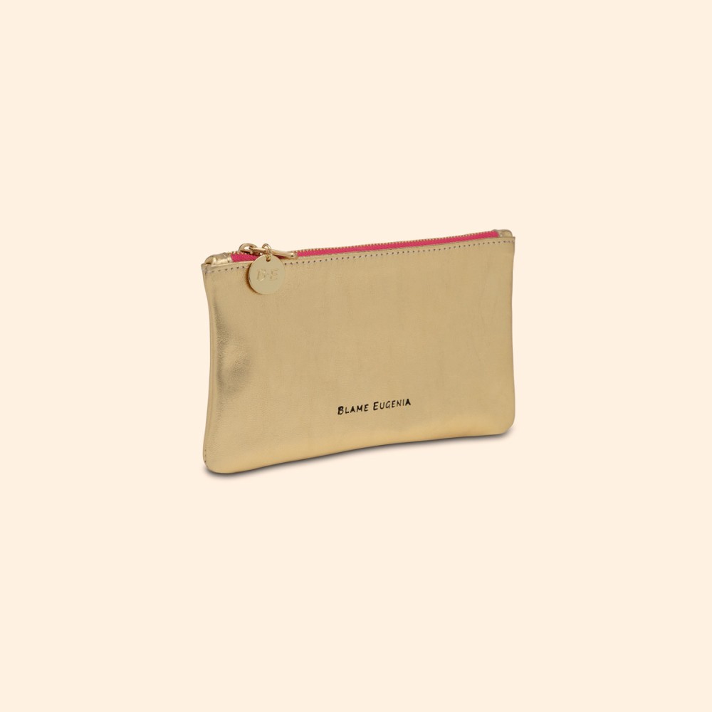 WALLET CLUTCH ORO OSCURO SS22