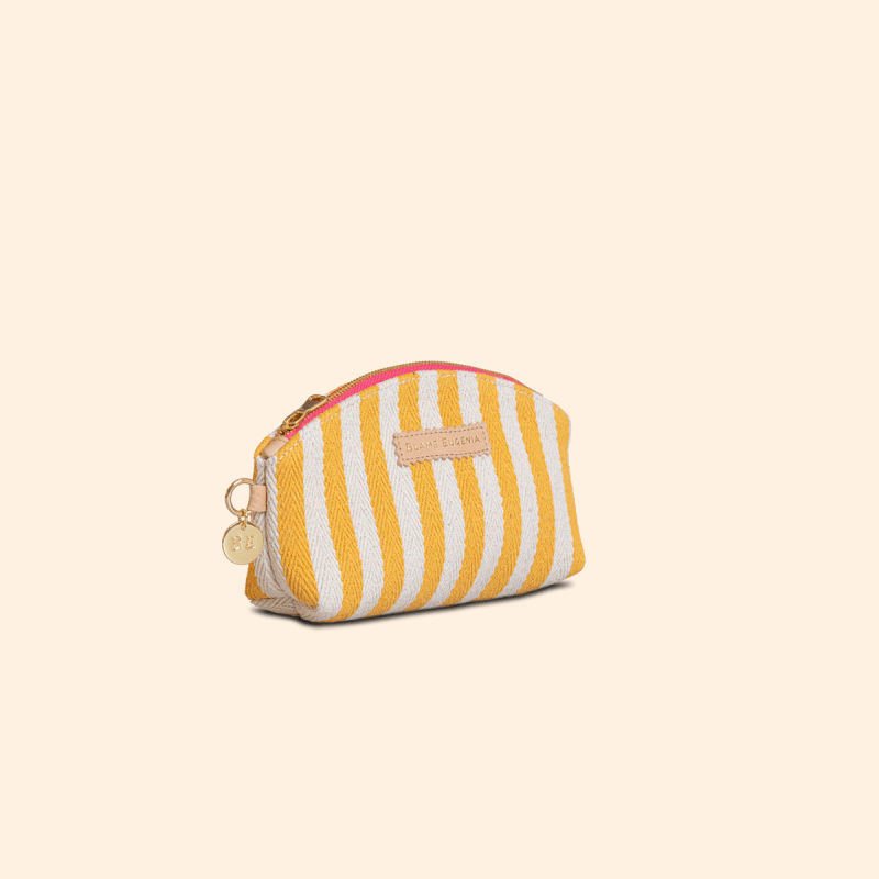 POUCH STRIPES CURRY