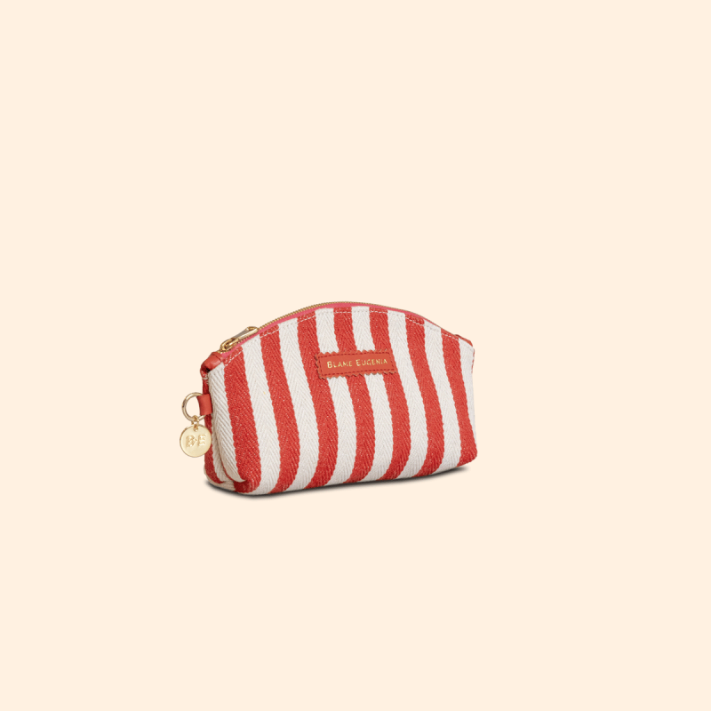 POUCH STRIPES RED -30%