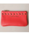 coin wallet studs red